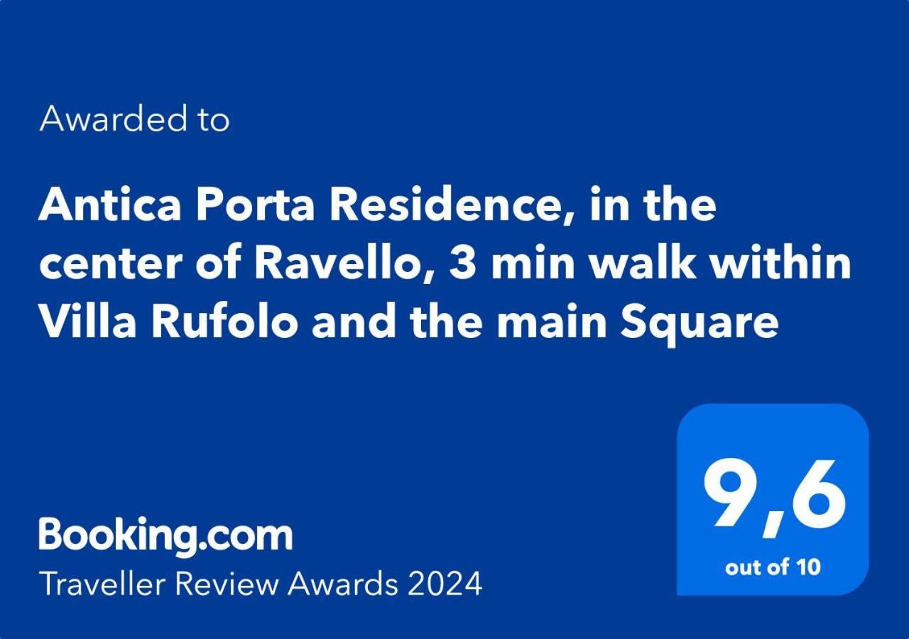 Antica Porta Residence, In The Center Of Ravello, 3 Min Walk Within Villa Rufolo And The Main Square Exteriér fotografie